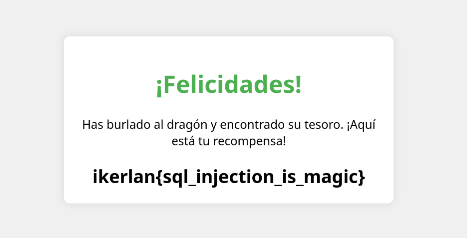 Pantalla tras el inicio de sesión
